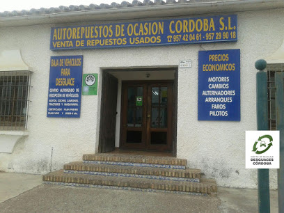 Gasolinera DESGUACES CORDOBA | Centro de Reciclaje GUADALCAZAR